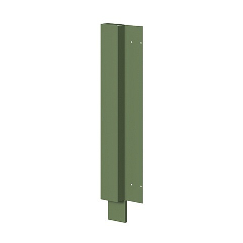 Пристенный ограничитель 200 ONTARIO, арт. WSF-200 RAL6003m moire