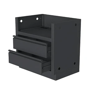 Тумба-основание гриля BILEX-485 с 2-мя выдвиж. ящ. ONTARIO, арт. UGC-485 RAL9004m moire