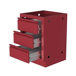 Тумба универсальная с 3-мя выдвиж. ящ.  870 ONTARIO, арт. 3DC-870 RAL3004m moire